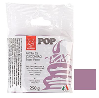 PASTA DI ZUCCHERO POP   GR.250 LILLA