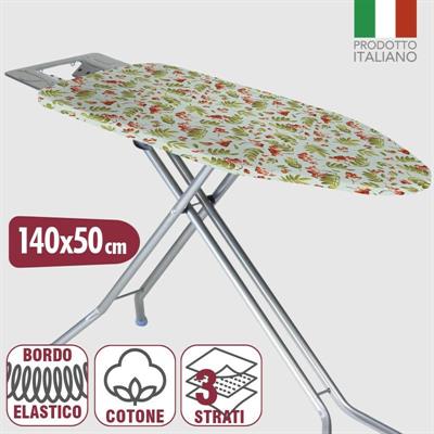 COPRIASSE DA STIRO CON  ELASTICO CM.140X50