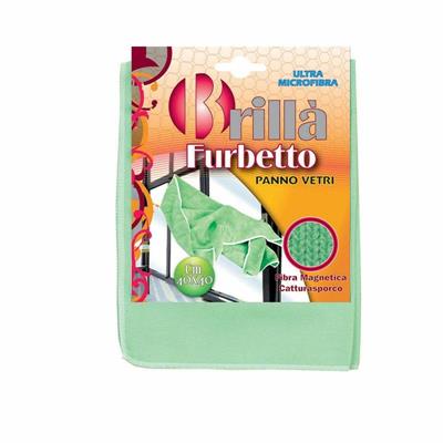 PANNO MICROFIBRA FURBETTO CM.40X40 VETRI E SPECCHI