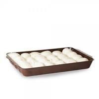 CONTENITORE PROFITTEROL 36X23X4,5 MARRONE