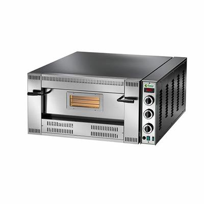 FORNO PIZZA A GAS FGI6  INOX 620X920X155H INT.