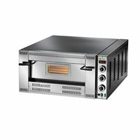 FORNO PIZZA A GAS FGI6  INOX 620X920X155H INT.