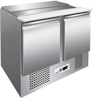 SALADETTE REFRIGERATA   INOX +2°+8°C 105X70X87,5H. C/POLIETILENE