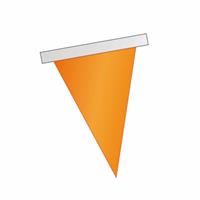 FESTONE BANDIERA TRIANGOLARE MT.10 PVC ARANCIO