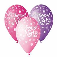 PALLONI 12 PZ.12 ALL ROUND NATA ROSA SFUMATI