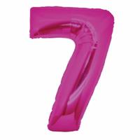 PALLONE FOIL FUCSIA CM. 100 NUMERO 7