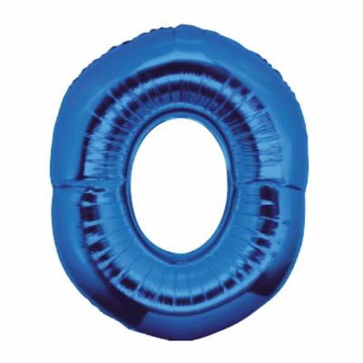 PALLONE FOIL BLU CM. 100 NUMERO 0