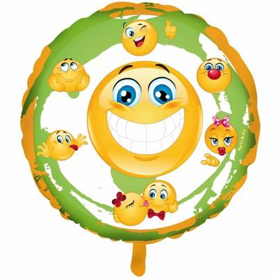 PALLONE FOIL SMILE FACCINE CM.45