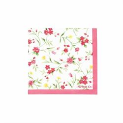 TOVAGLIOLI 33X33 PZ.20  FLOWERS ROSA