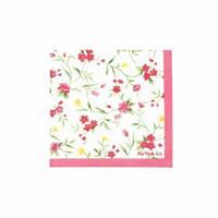 TOVAGLIOLI 33X33 PZ.20  FLOWERS ROSA