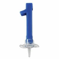 CANDELINA MINI NUMERALE CM.7 NR.1 BLU COBALTO