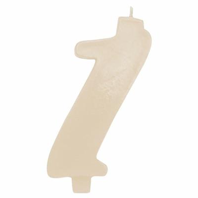 CANDELINA NUMERALE MAX  CM.12 NR.1 AVORIO