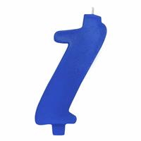 CANDELINA NUMERALE MAX  CM.12 NR.1 BLU'