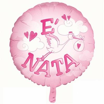 PALLONE FOIL E' NATA CM. 45