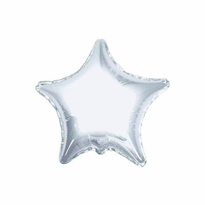 PALLONE FOIL STELLA CM.45 ARGENTO