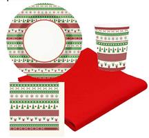 PIATTI CARTA CM.21 PZ. 8 CREATIVE XMAS