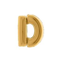 PALLONE FOIL LETTERA D  GOLD CM.101