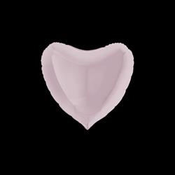 PALLONE FOIL CUORE MAT PINK CM.91