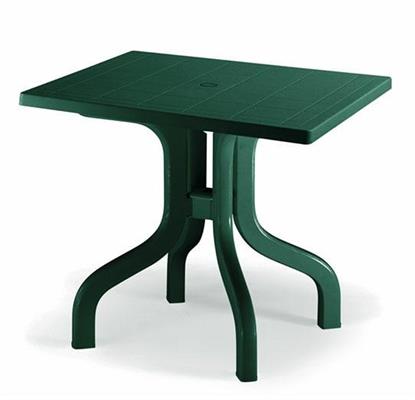 TAVOLO RIBALTO CONTRACT 80X80 VERDE