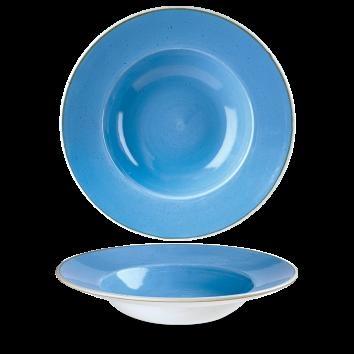 PIATTO CH. STONECAST D. 28 PASTABOWL BLU