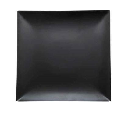 PIATTO BOSTON STONEWARE PIANO CM.24X24 NERO