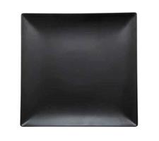 PIATTO BOSTON STONEWARE PIANO CM.24X24 NERO