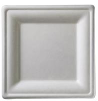 PIATTO CARTONCINO BIO   QUADRO CM.16X16X1,5 PZ.50 TAKEAWAY