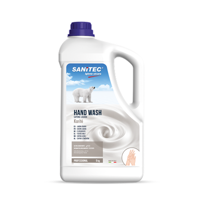 DETER LAVAMANI LIQUIDO  KG. 5 PROFUMATO HAND WASH KARITE'