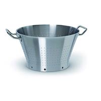 COLAPASTA CONICO INOX A 2 MANICI CM.28 H.13