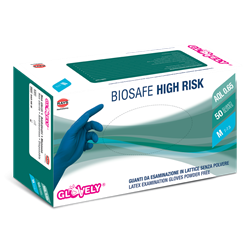 GUANTI LATTICE BIOSAFE  BLU 100 PZ. SMALL