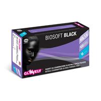 GUANTI NITRILE BIOSOFT  BLACK 100 PZ. MEDIA