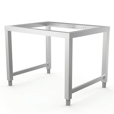 SUPPORTO BASE IN ACCIAIO INOX  90X72,5X91H. X INS. ABBATTITORE