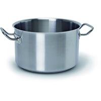 CASSERUOLA INOX ALTA 2  MANICI CM.32