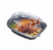 CONTENITORI ROSTOBOX NERI POLLO 2600CC. 26X20X11H