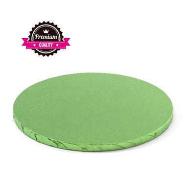 SOTTOTORTA TONDO VERDE  LIME CM.35X1.2