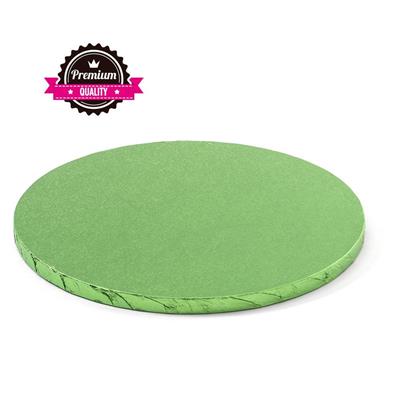 SOTTOTORTA TONDO VERDE  LIME CM.40X1.2