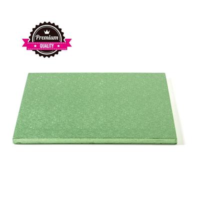 SOTTOTORTA QUADRATO     VERDE LIME CM.35X1,2