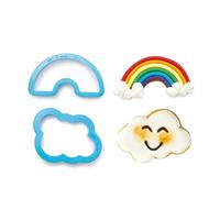 SET 2 TAGLIAPASTA NUVOLA E ARCOBALENO