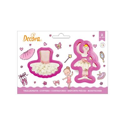 SET 2 TAGLIAPASTA TUTU  BALLERINA CM.8