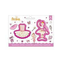 SET 2 TAGLIAPASTA TUTU  BALLERINA CM.8