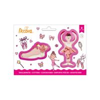 SET 2 TAGLIAPASTA SCARPETTA BALLERINA CM.8