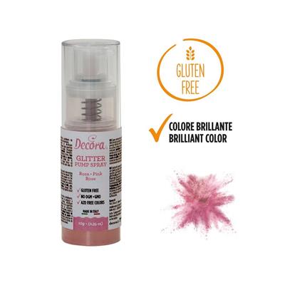 SPRAY GLITTER COLORANTE GR.6 PUMP ROSA