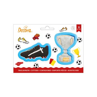 SET 2 TAGLIAPASTA CALCIO COPPA E SCARPA