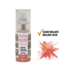 SPRAY GLITTER COLORANTE GR.10 PUMP ROSA GOLD