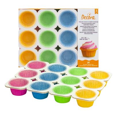 TEGLIA MUFFIN 36 FORME  COLORS