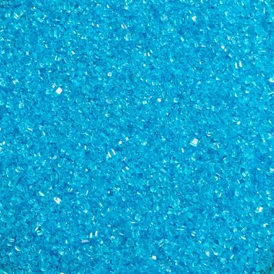 ZUCCHERO GLITTER GR.100 AZZURRO