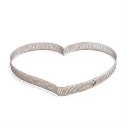 CUORE INOX FORATO CM.24 H.3,5