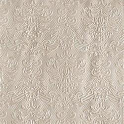 TOVAGLIOLI 33X33 3 VELI PZ.15 ELEGANCE TORTORA PERLA