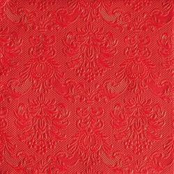 TOVAGLIOLI 33X33 3 VELI PZ.15 ELEGANCE RED