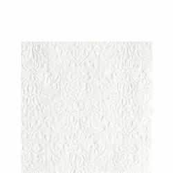 TOVAGLIOLI 25X25 3 VELI PZ.15 ELEGANCE WHITE